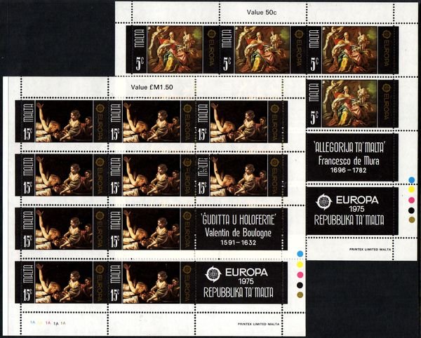 (image for) 1975 Malta (Sheets)