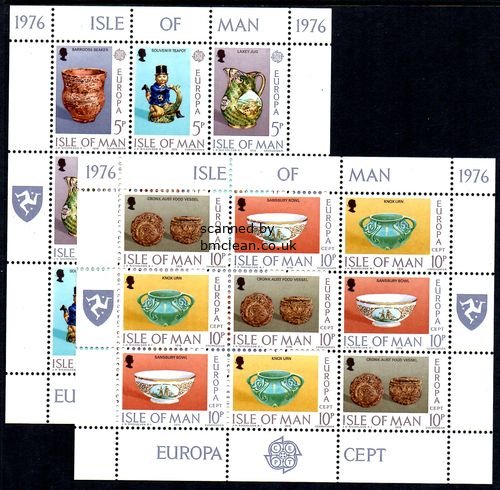 (image for) 1976 Isle of Man (Sheetlets)