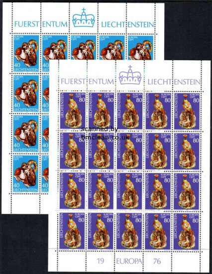 (image for) 1976 Liechtenstein (Sheets)