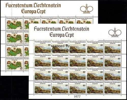 (image for) 1977 Liechtenstein (Sheets)