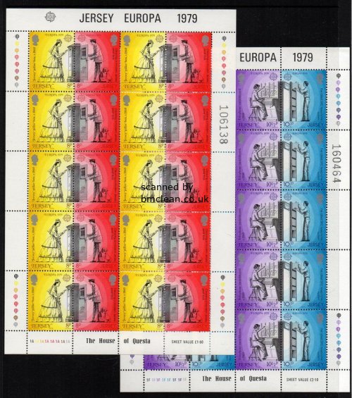 (image for) 1979 Jersey (Perf 14) Sheets