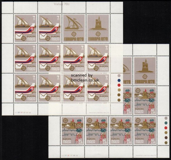 (image for) 1979 Malta (Sheets)
