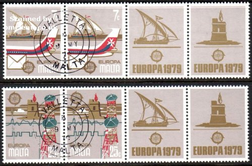 (image for) 1979 Malta - CTO With Labels