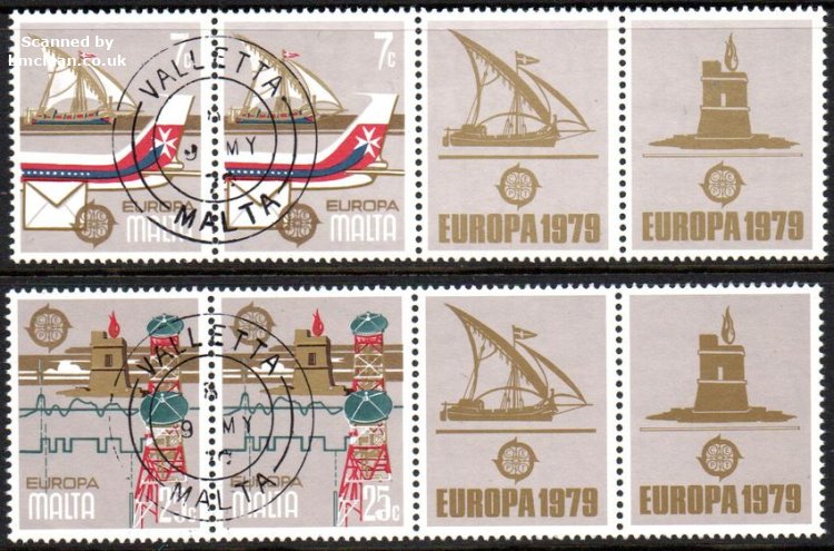 (image for) 1979 Malta - CTO With Labels