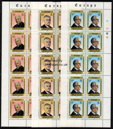 (image for) 1980 Gibraltar (Sheets)