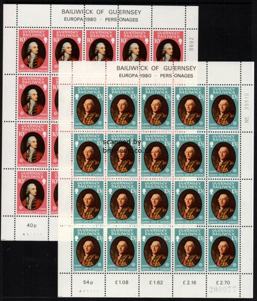 (image for) 1980 Guernsey (Sheets)