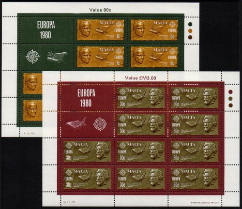 (image for) 1980 Malta (Sheets)