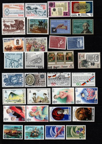 (image for) 1982 Europa Year Set