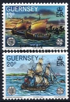 (image for) 1982 Guernsey (2v)