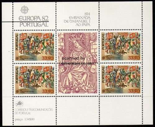(image for) 1982 Portugal M/S