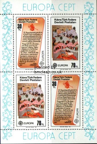 (image for) 1982 Turkish Cyprus M/S