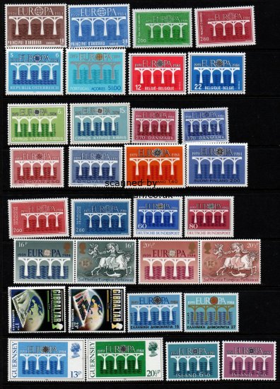 (image for) 1984 Europa Year Set