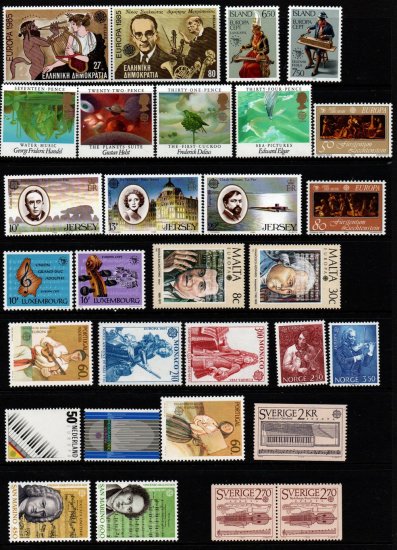 (image for) 1985 Europa Year Set