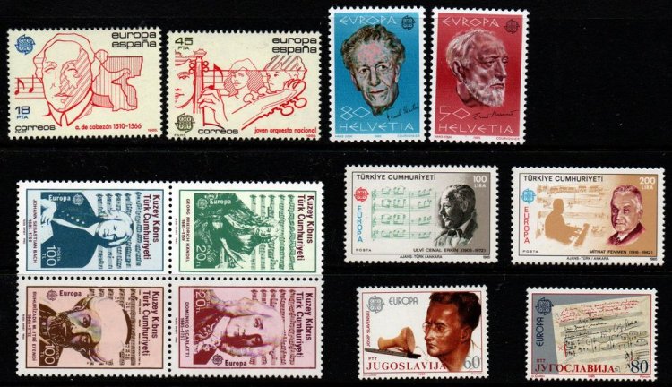 (image for) 1985 Europa Year Set