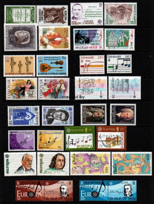 (image for) 1985 Europa Year Set