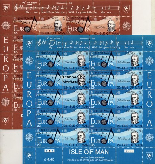 (image for) 1985 Isle of Man (Sheets)