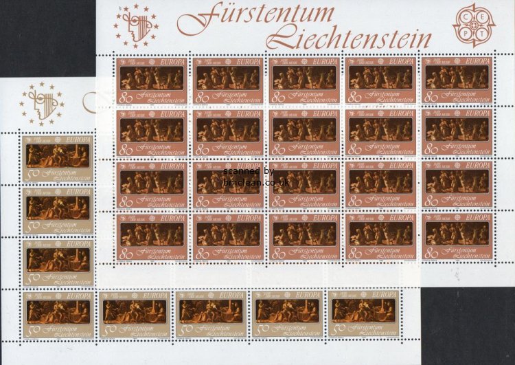 (image for) 1985 Liechtenstein (Sheets)