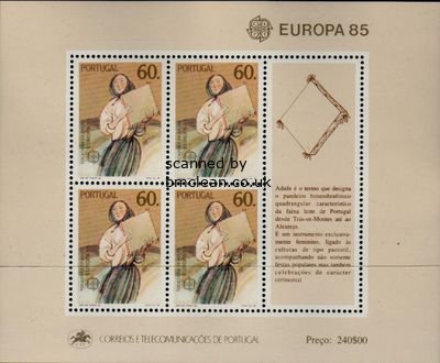 (image for) 1985 Portugal M/S