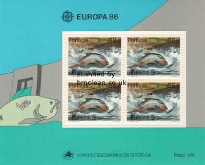 (image for) 1986 Portugal M/S