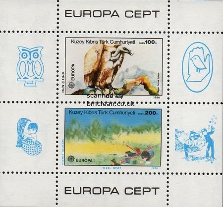 (image for) 1986 Turkish Cyprus M/S