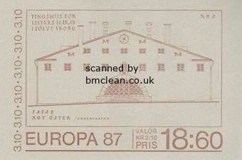 (image for) 1987 Sweden (Booklet)