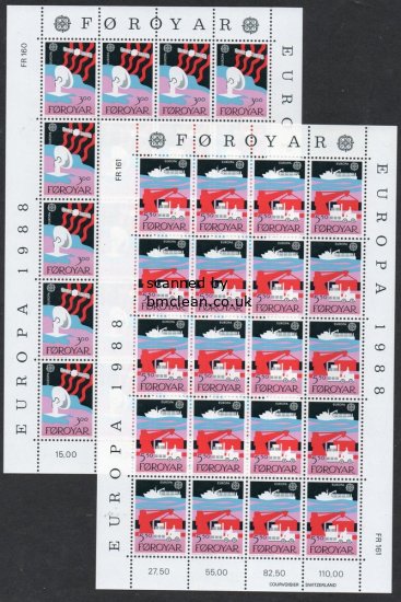 (image for) 1988 Faroes (Sheets)