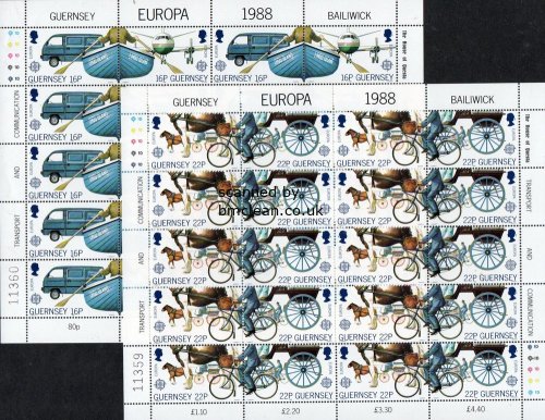 (image for) 1988 Guernsey (Sheets)