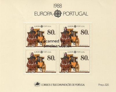 (image for) 1988 Portugal M/S