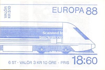 (image for) 1988 Sweden (Booklet)