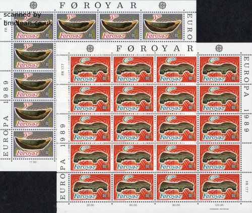 (image for) 1989 Faroes (Sheets)