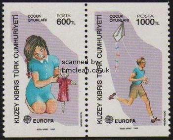 (image for) 1989 Turkish Cyprus (Ex Booklet)