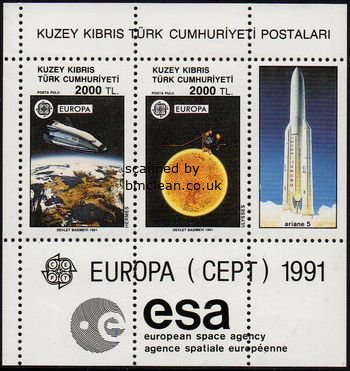 (image for) 1991 Turkish Cyprus M/S