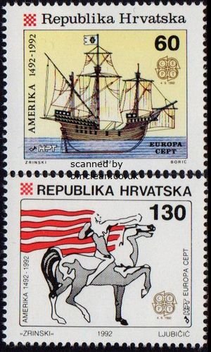 (image for) 1992 Croatia (2nd Issue)