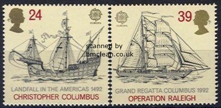 (image for) 1992 Great Britain (2v)