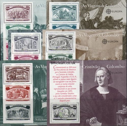 (image for) 1992 Portugal M/S