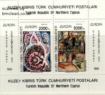 (image for) 1993 Turkish Cyprus M/S