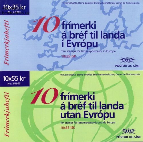 (image for) 1995 Iceland (Booklets)