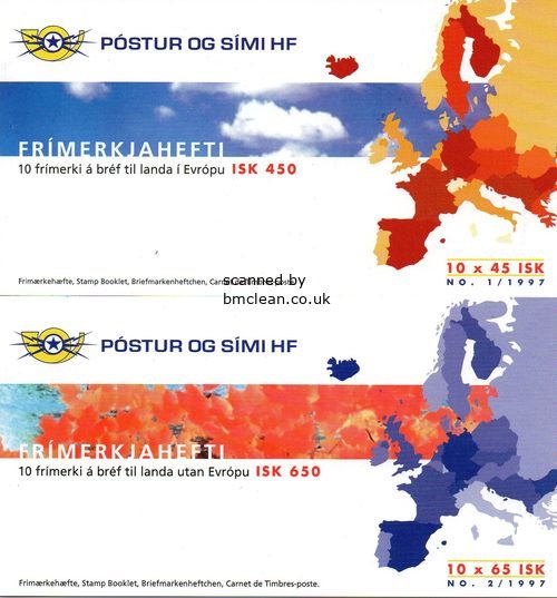 (image for) 1997 Iceland (Booklets)