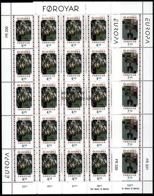 (image for) 1998 Faroe Islands (Sheets)