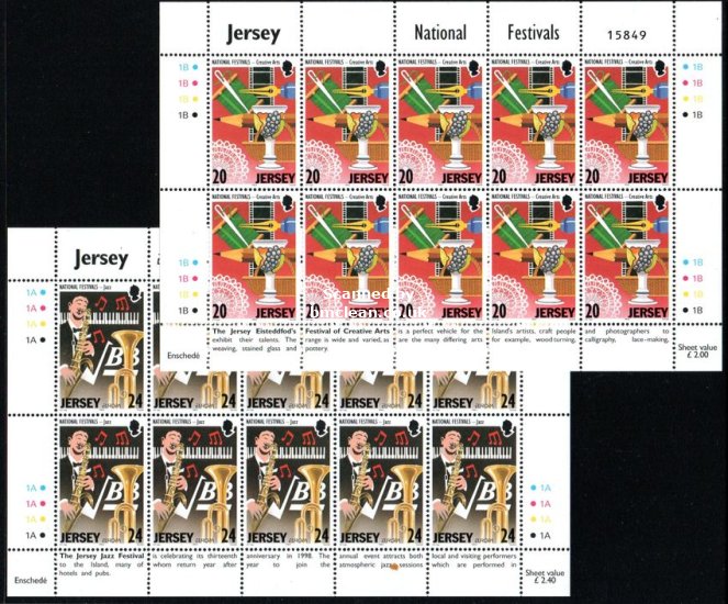 (image for) 1998 Jersey (2 Sheets)