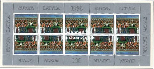 (image for) 1998 Latvia (Sheet)