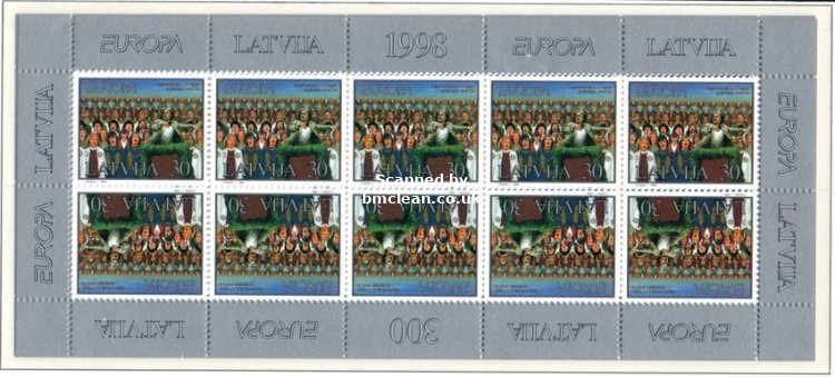 (image for) 1998 Latvia (Sheet)