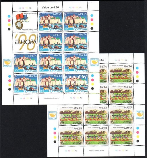 (image for) 1998 Malta (Sheets)