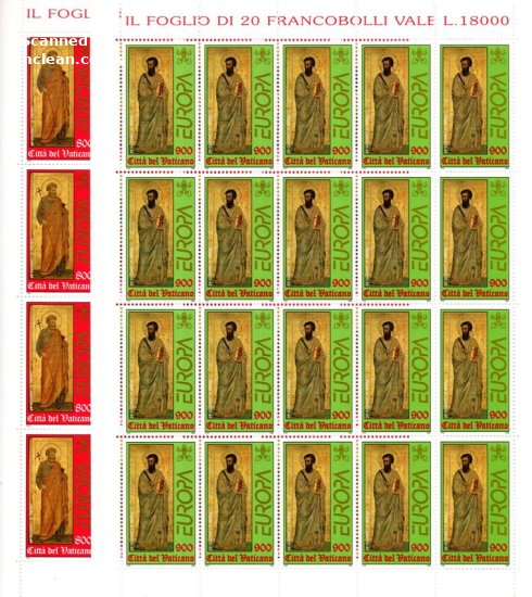 (image for) 1998 Vatican (Sheets)