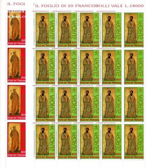 (image for) 1998 Vatican (Sheets)