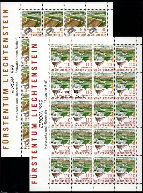 (image for) 1999 Liechtenstein (Sheets)