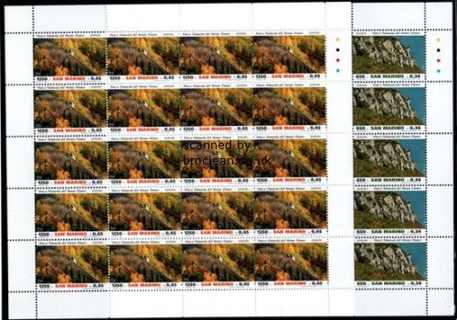 (image for) 1999 San Marino (Sheets)