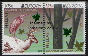 (image for) 2011 Greece (Ex Booklet)