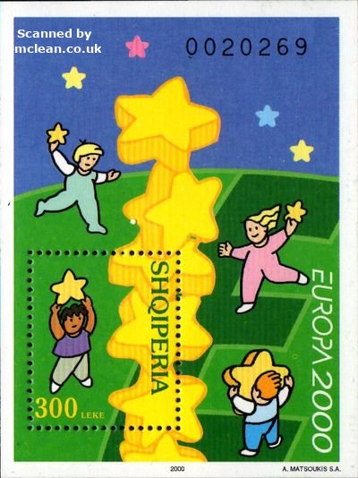 (image for) 2000 Albania M/S