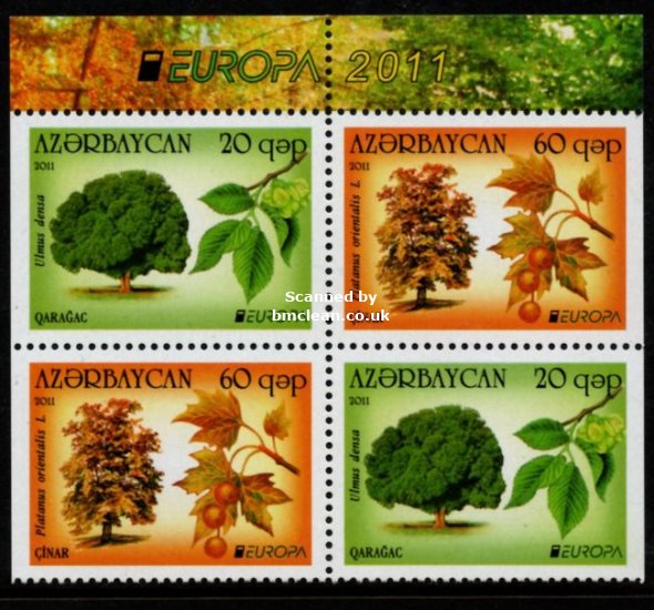 (image for) 2011 Azerbaijan (Ex Booklet)